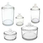 Alternate image 0 for Everhome&trade; Traditional Charm Glass Apothecary Canister Collection