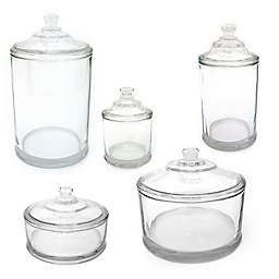 Everhome™ Traditional Charm Glass Apothecary Canister Collection