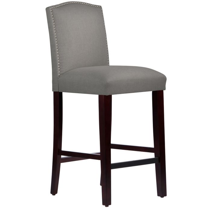 Skyline Furniture Roselyn Nail Button Arched Stools | Bed Bath & Beyond