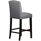 Alternate image 3 for Skyline Furniture Roselyn Nail Button Arched Bar Stool in Linen Grey