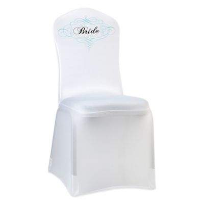 bride chair cover