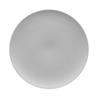 Noritake&reg; Grey on Grey Swirl 12.25-Inch Round Platter