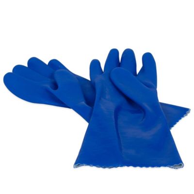 strong rubber gloves