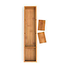 Alternate image 2 for Lipper International 4-Part Bamboo Drawer