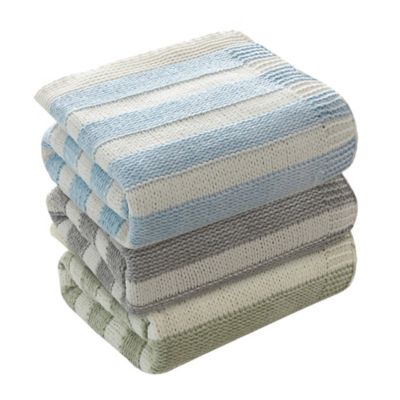 Bee &amp; Willow&trade; Chenille Stripe Throw Blanket