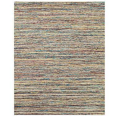 Weave & Wander Dabney Handmade Recyclyed 2&#39; x 3&#39; Accent Rug in Yellow Cream/Blue. View a larger version of this product image.