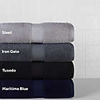 Alternate image 7 for Everhome&trade; Solid Egyptian Cotton Bath Towel in Iron Gate