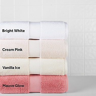 Everhome&trade; Solid Egyptian Cotton Bath Towel in Bright White. View a larger version of this product image.