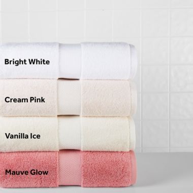 Everhome&trade; Solid Egyptian Cotton Washcloth in Vanilla Ice. View a larger version of this product image.