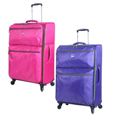 lucas luggage purple