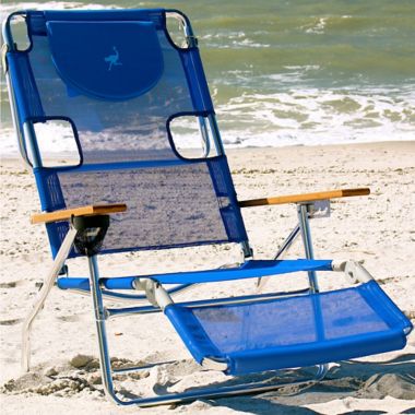 Ostrich 3N1  Beach Chair in Blue. View a larger version of this product image.
