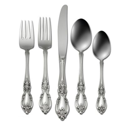 15 pieces 3 settings ONEIDA PAUL REVERE STAINLESS 5 PIECE PLACE SETTING 