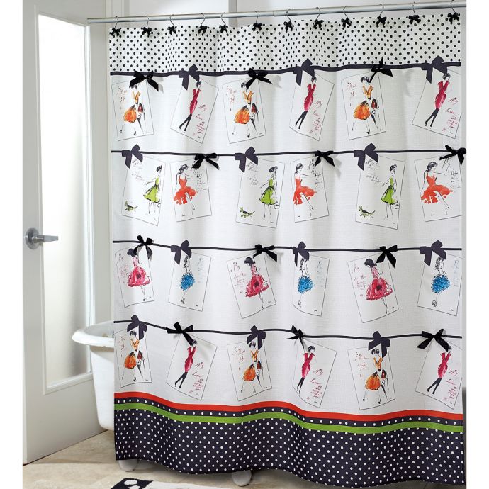 Avanti Couture Girls Shower Curtain Bed Bath and Beyond Canada