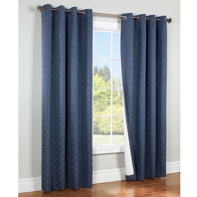 Irongate Insulated Blackout Grommet Top Window Curtain Panel Bed