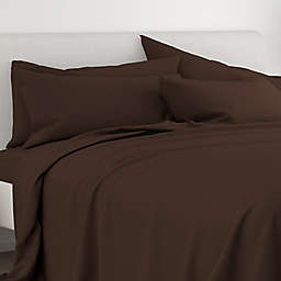 Home Collection iEnjoy 4-Piece Twin XL Sheet Set in Chocolate