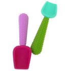 Alternate image 0 for Silikids&reg; 2-Pack Silicone Feeding Spoons&trade; in Purple/Green