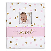 carter&#39;s&reg; Sweet Sparkle "Welcome Sweet Baby" Loose Leaf Memory Book in Pink