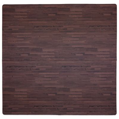 tadpoles wood grain playmat