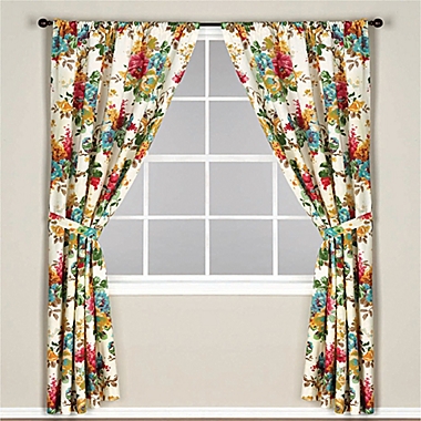 World Market&reg; Ornothology Lined Rod Pocket Window Curtain Panel. View a larger version of this product image.