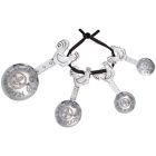 Alternate image 1 for Decoratve Zinc Rooster Measuring Spoons Set (Set of 4)