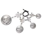 Alternate image 0 for Decorative Zinc Kitchen Measuring Spoons Set (Set of 4)