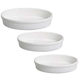 BIA Porcelain Oval Baking Dish in White