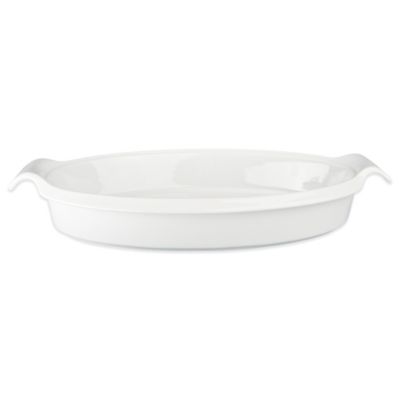 BIA Cordon Bleu White Porcelain Oval Baking Dish