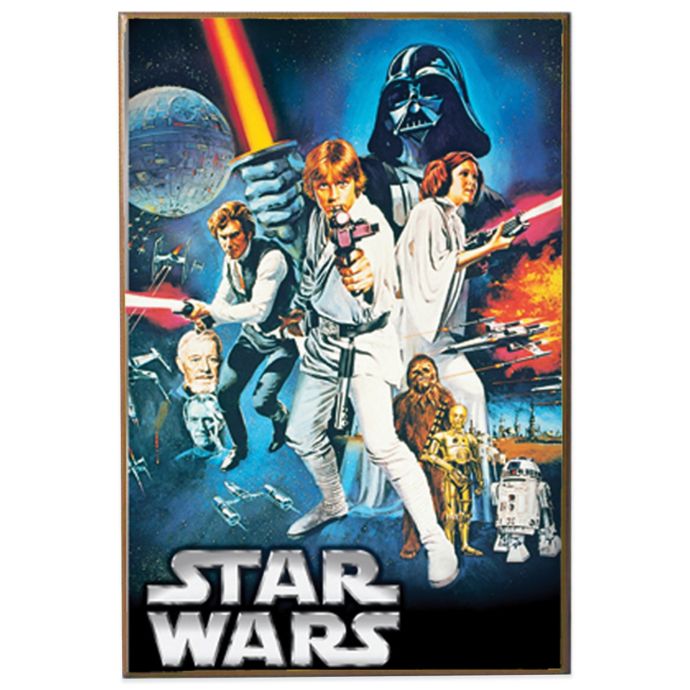 Star Wars™ Episode IV Wall Décor Plaque Bed Bath & Beyond