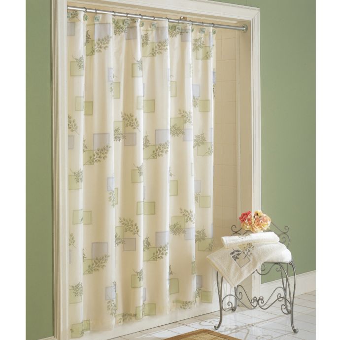 Croscill Rainier 70 Inch X 72 Inch Fabric Shower Curtain Bed