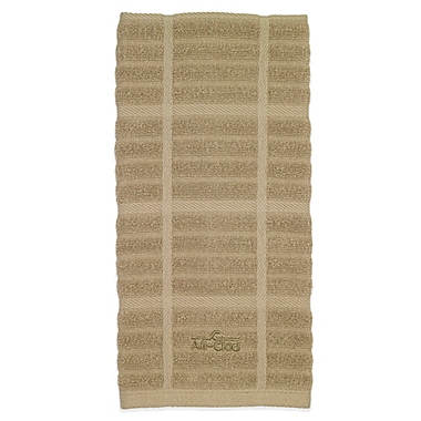 All-Clad Solid Kitchen Towel in Cappuccino. View a larger version of this product image.