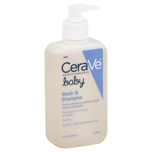 Alternate image 1 for CeraVe® 8 fl. oz. Baby Wash and Shampoo