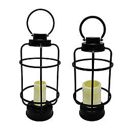 Bee & Willow™ Metal Lantern with LED Candle