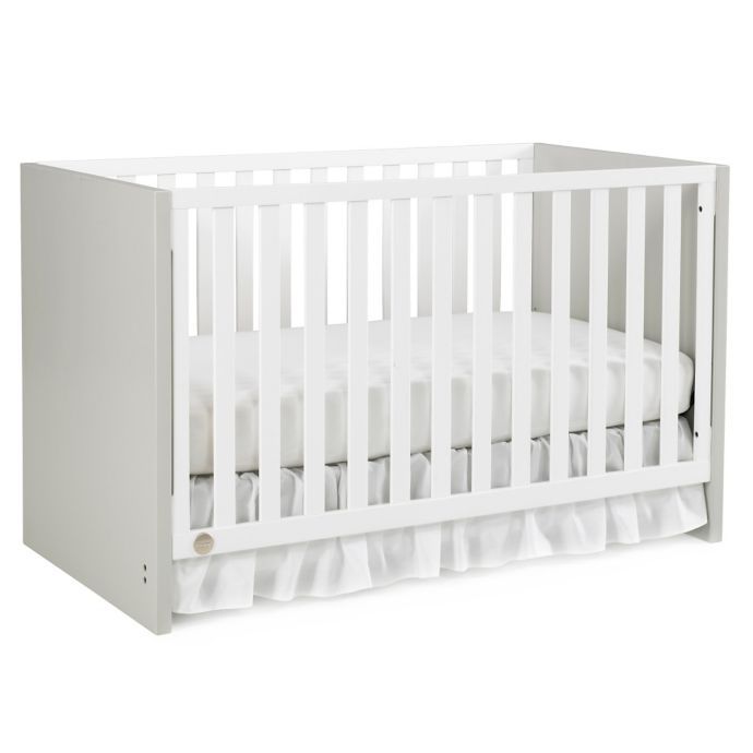 Fisher Price Soho Island 3 In 1 Convertible Crib In Snow White