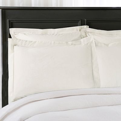 Wrap-Around Wonderskirt Standard Pillow Sham in Ivory