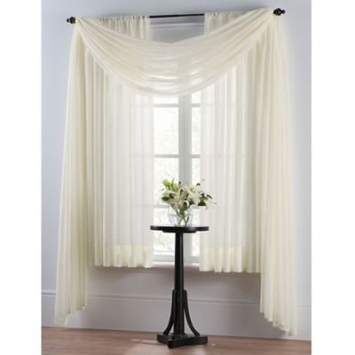 Insulating Voile Window Curtain Panel, Do Sheer Curtains Keep Cold Out