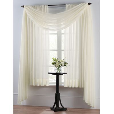 Insulating Voile Window Curtain Panel 