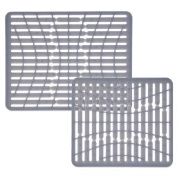 sink protector grid black