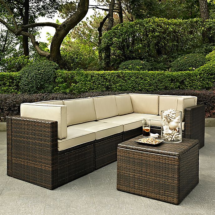 Alternate image 1 for Crosley Palm Harbor Outdoor Wicker Furniture Collection