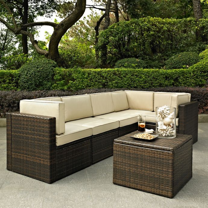 Crosley Palm Harbor Outdoor Wicker Furniture Collection Bed Bath Beyond