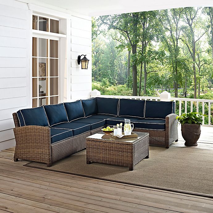 Crosley Bradenton Patio Furniture, Good Quality Outdoor Wicker Furniture