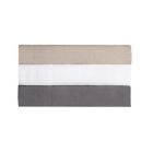 Alternate image 8 for The Threadery&trade; Pure Belgian 165-Thread-Count King Sheet Set in Vanilla