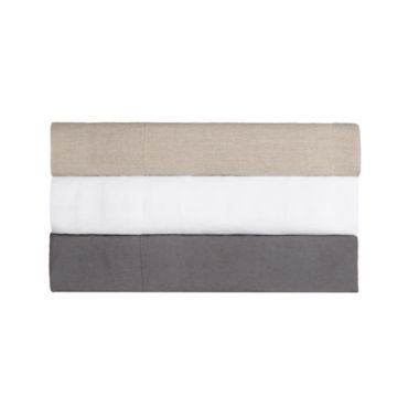 The Threadery&trade; Pure Belgian 165-Thread-Count King Sheet Set in Vanilla. View a larger version of this product image.