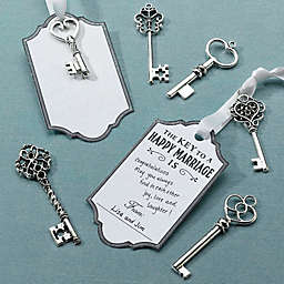 Lillian Rose™ Key Tags in Silver (Set of 24)