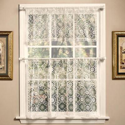 Details about   Luxury Croscill Spruce Blouson Window Curtain Valance Home Room Decor 88 X15 USA 