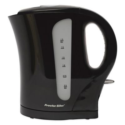 proctor silex 1.7 liter cordless electric kettle