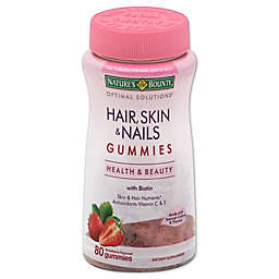 Nature's Bounty® Optimal Solutions® 80-Count Hair, Skin and Nails Gummies