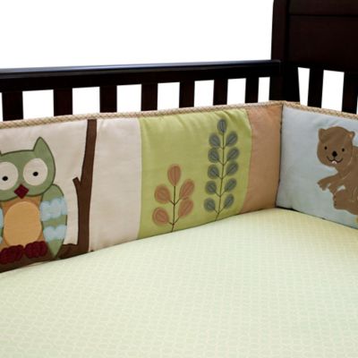 enchanted forest crib bedding