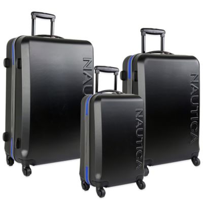 nautica 3 piece luggage set