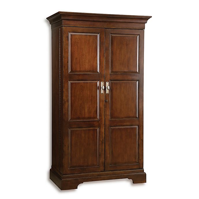Howard Miller Sonoma Wine Bar Cabinet In Americana Cherry Bed