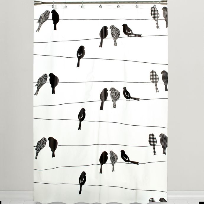 Birds On A Wire Peva Shower Curtain Bed Bath And Beyond Canada